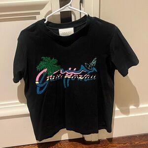 Gucci Hawaii T-shirt Women Tops Used Very good condition Tee Made in Italy